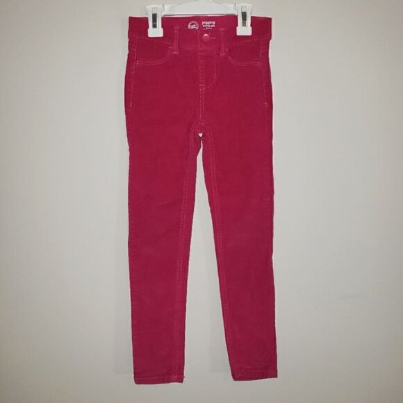 WONDER NATION SOLID PINK CORDUROY JEGGING SIZE SMALL 6/6X - Picture 1 of 4